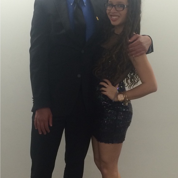 Sequined Mini Dress - Picture 8 of 8